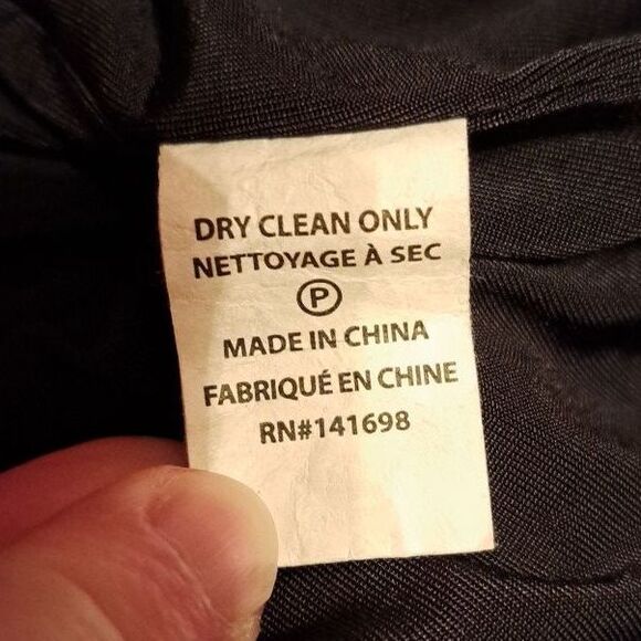 Ramy Brook Women's Pull on Sequin Trousers Pants Medium Black Party Sparkle - Picture 16 of 16